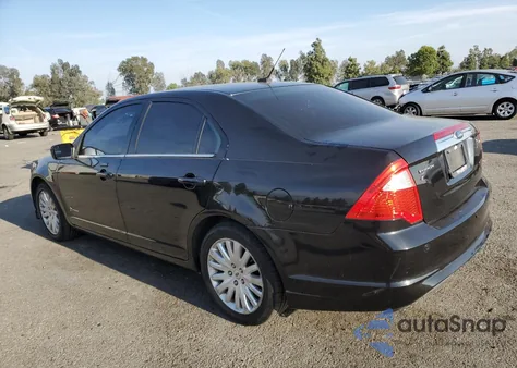 2010 Ford Fusion Hybrid from USA, damaged, VIN 3FADP0L38AR322301